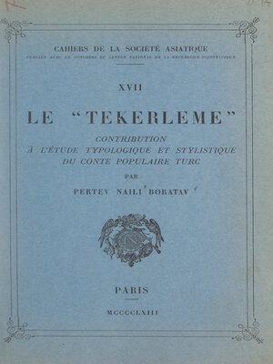 cover image of Le "Tekerleme"